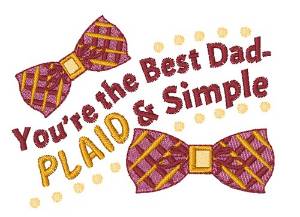 Picture of Plaid & Simple Machine Embroidery Design