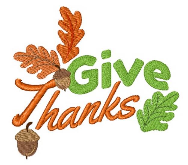Picture of Season Of Thanks Machine Embroidery Design