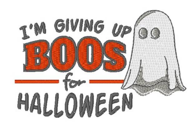 Picture of Boos For Halloween Machine Embroidery Design