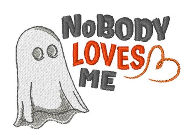 Picture of No Body Loves Me Machine Embroidery Design