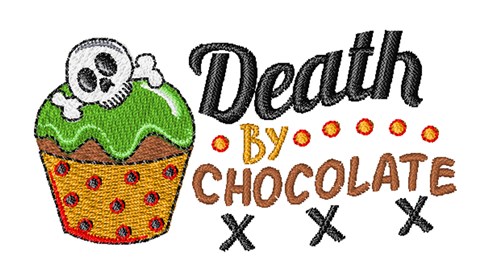 Death By Chocolate Machine Embroidery Design