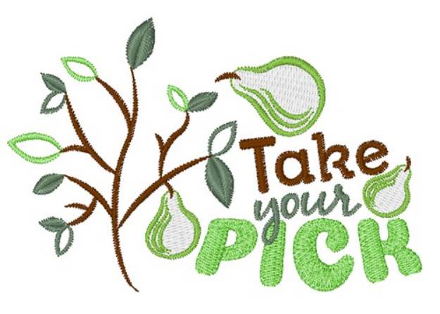 Picture of Take Your Pick Machine Embroidery Design
