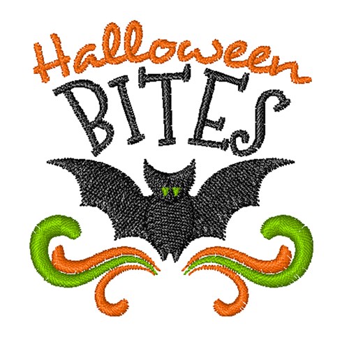 Halloween Bites Machine Embroidery Design