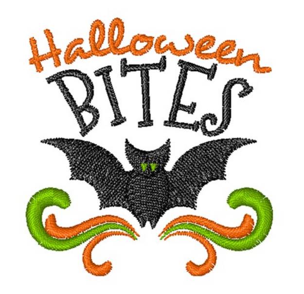 Picture of Halloween Bites Machine Embroidery Design