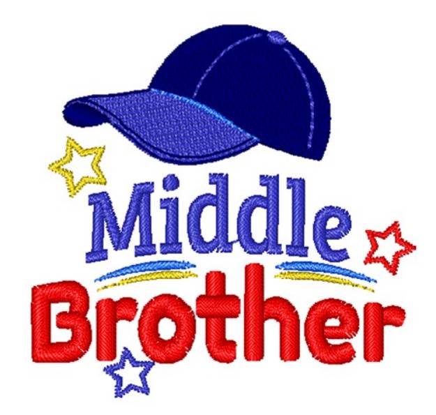 Picture of Middle Brother Machine Embroidery Design