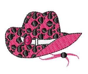 Picture of Cowgirl Hat Machine Embroidery Design