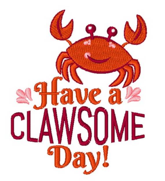 Picture of A Clawsome Day Machine Embroidery Design