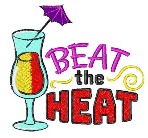 Picture of Beat The Heat Machine Embroidery Design