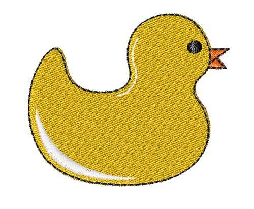 Ducky Machine Embroidery Design
