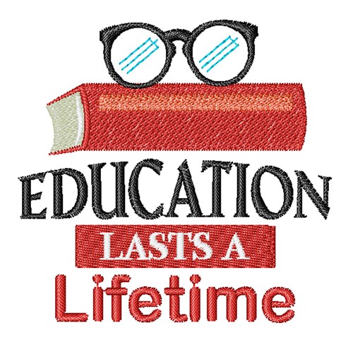 Lifetime Education Machine Embroidery Design