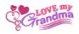 Picture of Love My Grandma Machine Embroidery Design