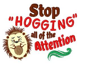 Picture of Stop Hogging