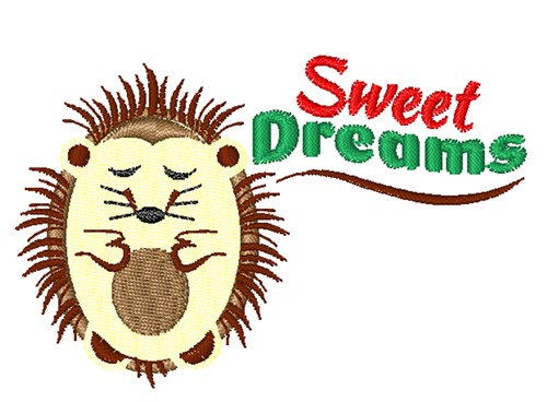 Sweet Dreams Machine Embroidery Design
