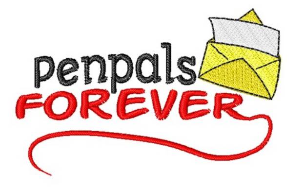 Picture of Penpals Forever Machine Embroidery Design