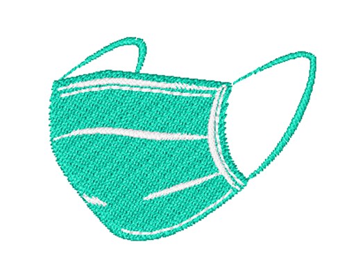 Medical Mask Machine Embroidery Design