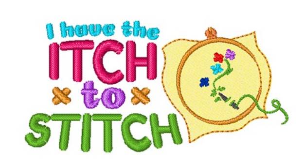 Picture of Itch To Stitch Machine Embroidery Design