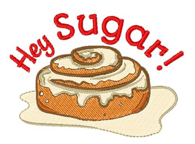 Picture of Hey Sugar Machine Embroidery Design