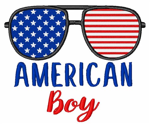 americanboy Machine Embroidery Design