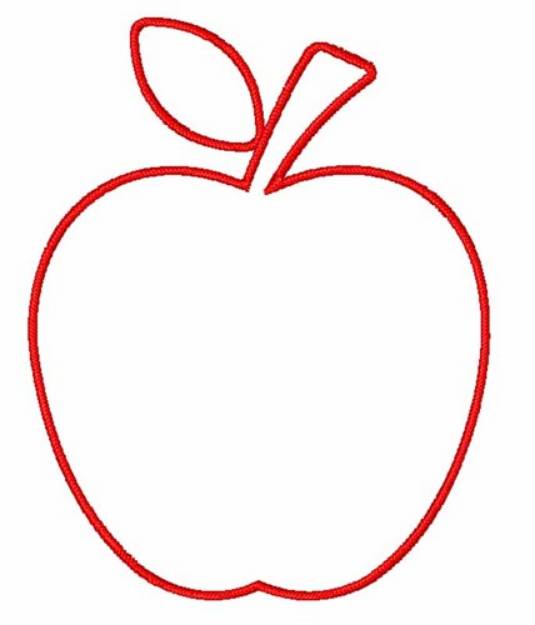 Picture of Apple Outline