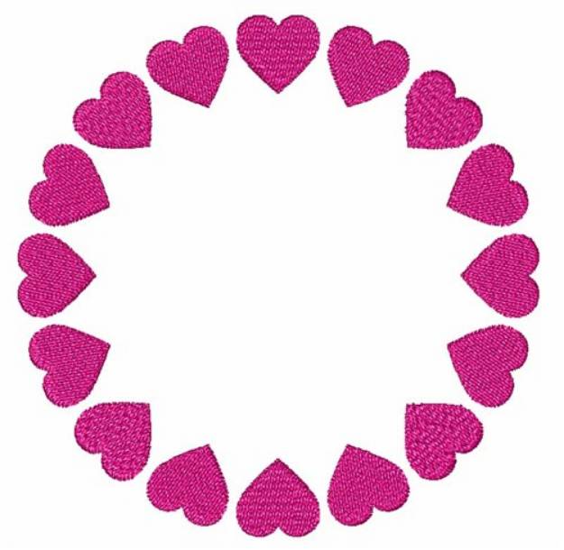 Picture of Heart Circle Frame