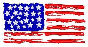 Picture of Distressed USA Flag