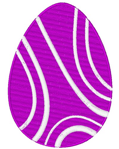 Easter Egg Machine Embroidery Design