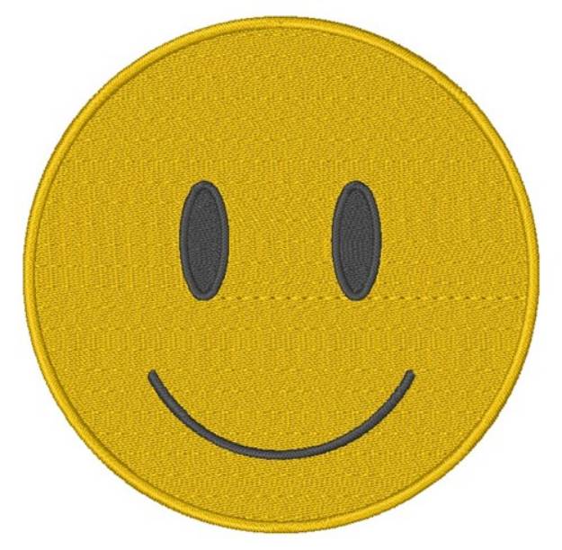 Picture of Happy Emoji Machine Embroidery Design