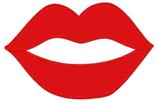 Picture of Parted Red Lips