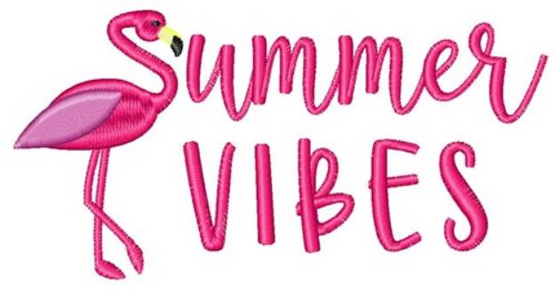 Picture of Summer Vibes Machine Embroidery Design