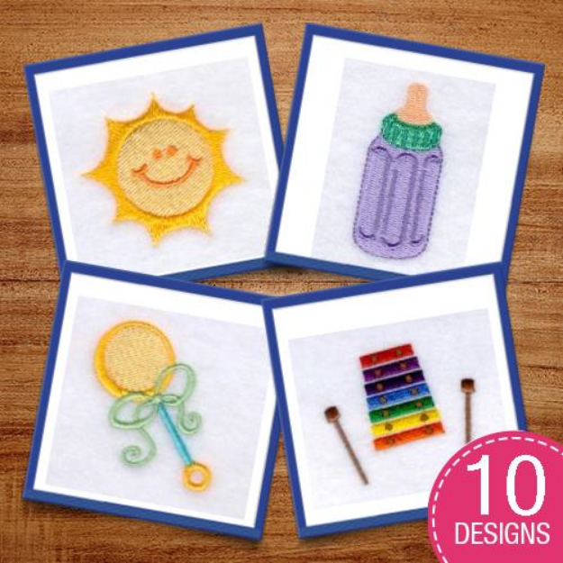 Picture of Baby Décor Embroidery Design Pack