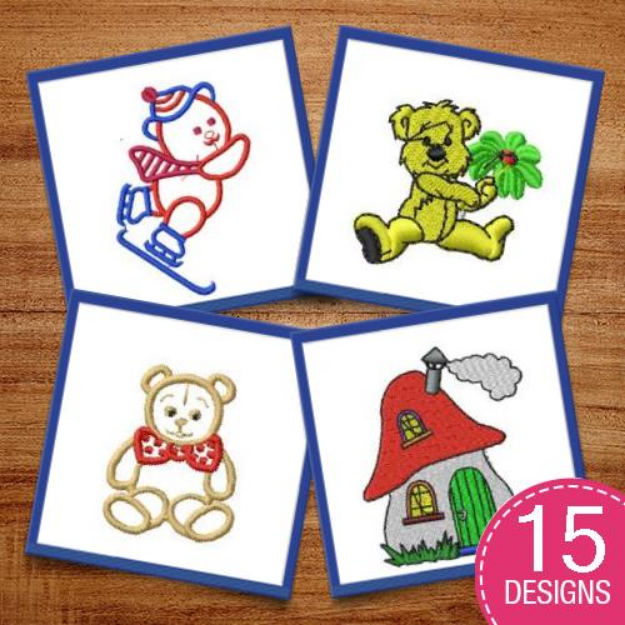 Picture of Decorate The Nursery! Embroidery Design Pack