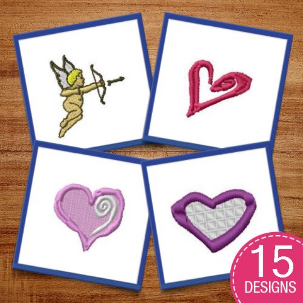 Picture of Love Packs Embroidery Design Pack