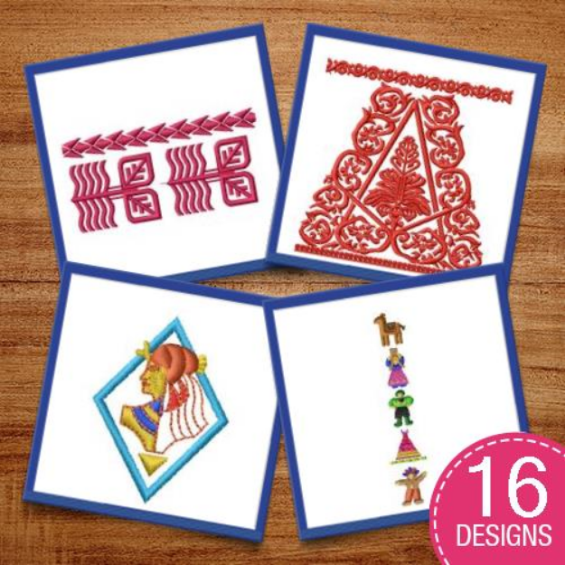 Picture of Tribal Arts Embroidery Design Pack