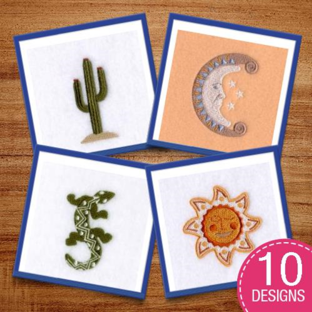 Picture of Symbols of the Southwest  Embroidery Design Pack