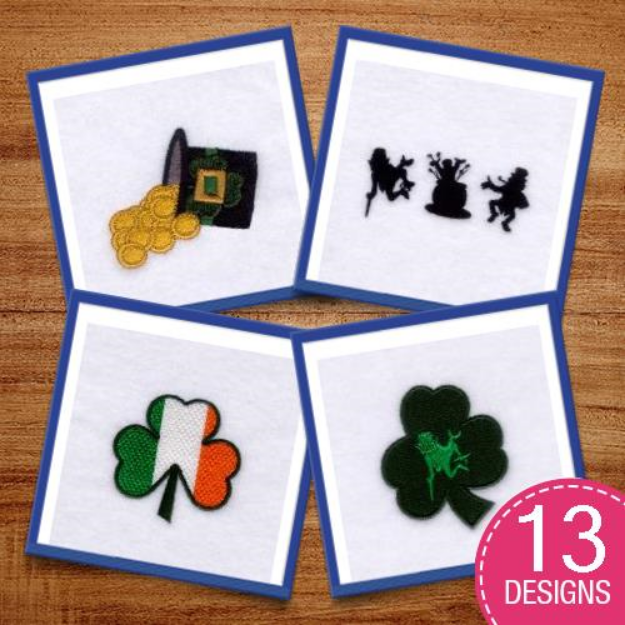 Picture of St. Patrick's Day #2 Embroidery Design Pack