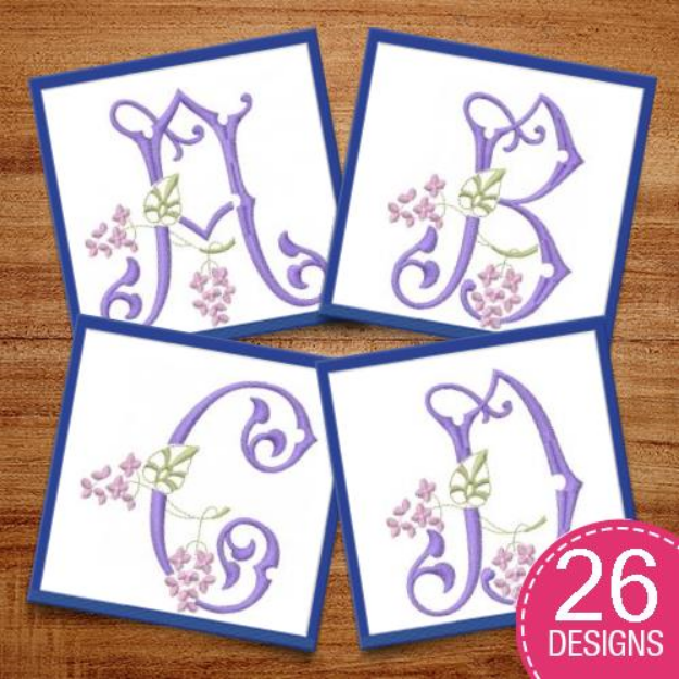 Picture of Monograms 19 Embroidery Design Pack