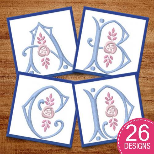 Picture of Monograms 20 Embroidery Design Pack