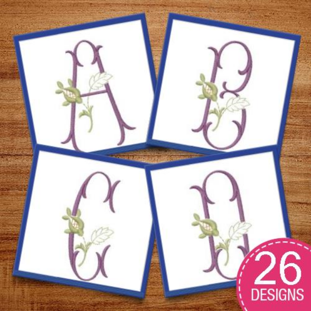 Picture of Monograms 22 Embroidery Design Pack