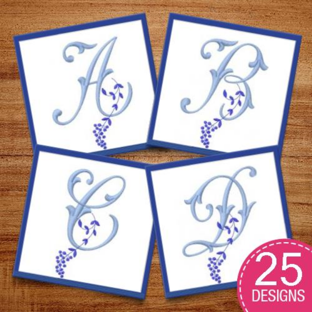 Picture of Monograms 27 Embroidery Design Pack