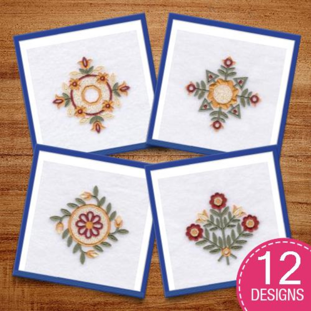 Picture of Heirloom Décor Multi-Color Embroidery Design Pack