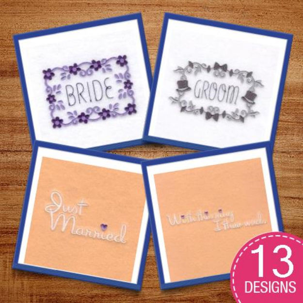 Picture of Wedding Day #2 Embroidery Design Pack