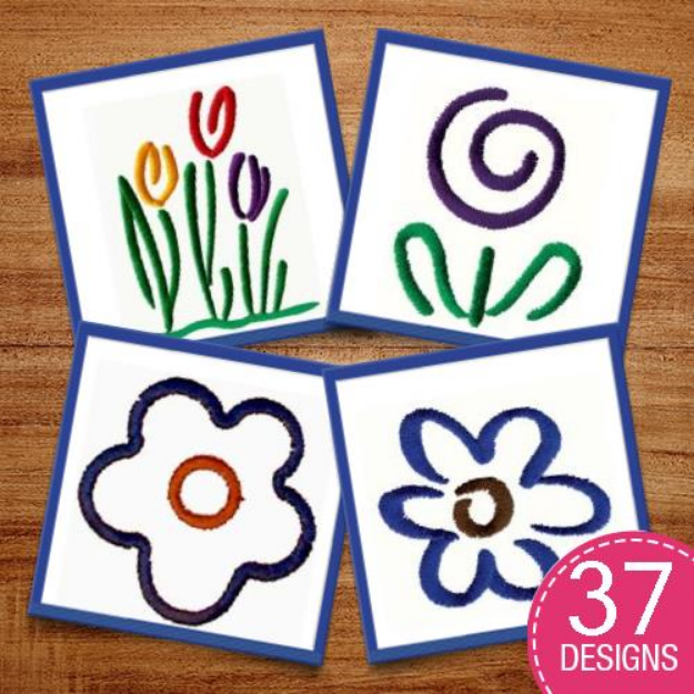 Picture of Accent Package Embroidery Design Pack