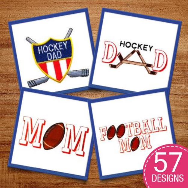 Picture of Relative Sports Package  Embroidery Design Pack