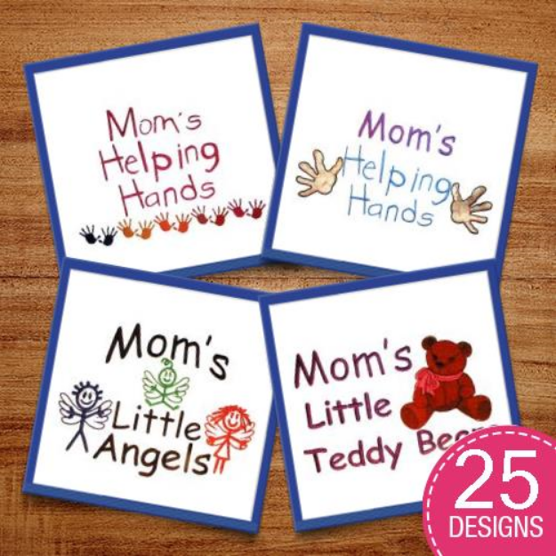 Picture of Mom Package Embroidery Design Pack