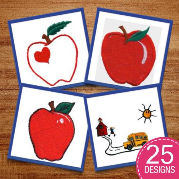 Picture of Teachers & Students Embroidery Design Pack