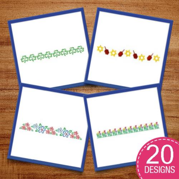 Picture of Border #3 Package Embroidery Design Pack