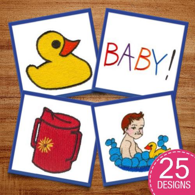 Picture of Baby Package #3 Embroidery Design Pack