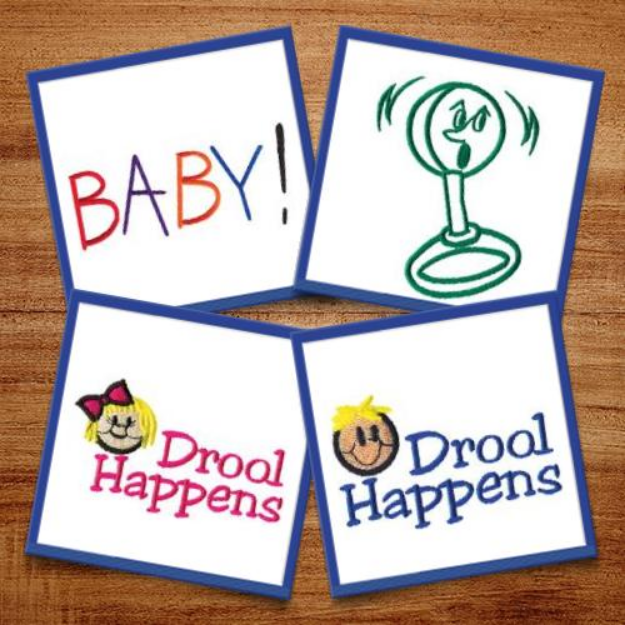 Picture of Baby Package Combo Embroidery Design Pack