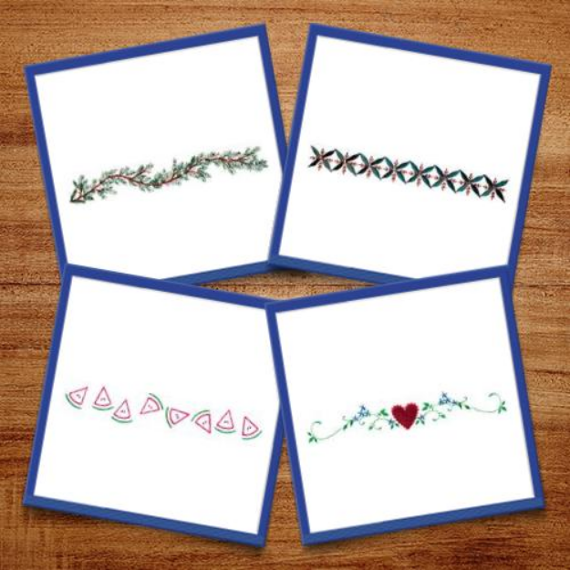 Picture of Border Package Combo Embroidery Design Pack