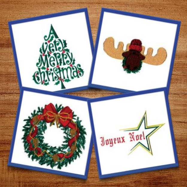 Picture of Christmas Package Embroidery Design Pack